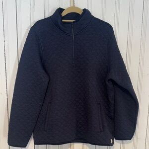 Men's Marine Layer Navy Corbet Quarter Zip Pullover